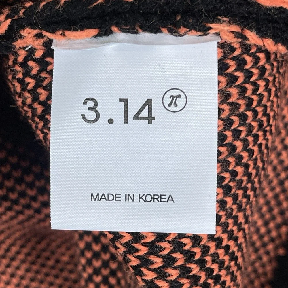 Neoity Sweater Mens‎ Free Size Rocket Man Lettering Knit Oversized Pullover